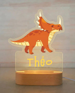 Night Light Creative Children's Names Cartoon Animation Ornaments