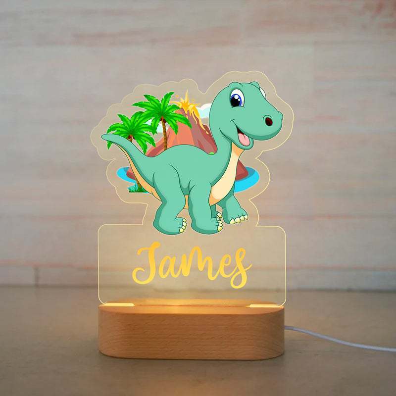 Night Light Creative Children's Names Cartoon Animation Ornaments