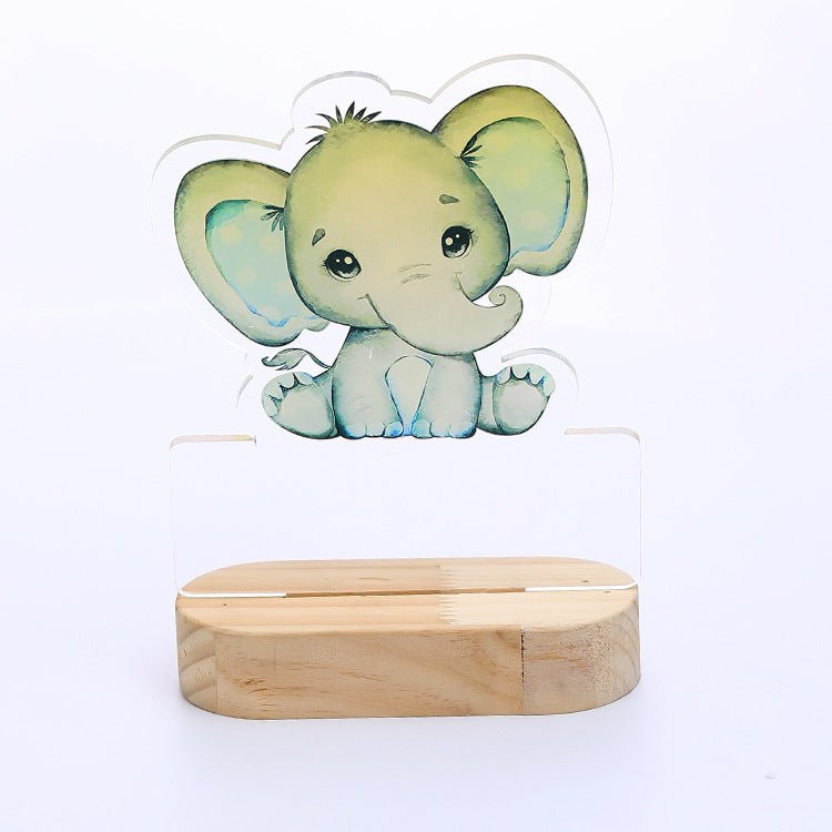 Night Light Creative Children's Names Cartoon Animation Ornaments