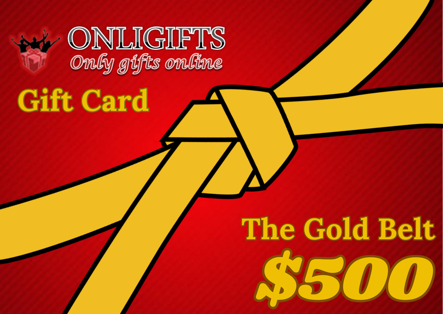 The Gold Gift Card