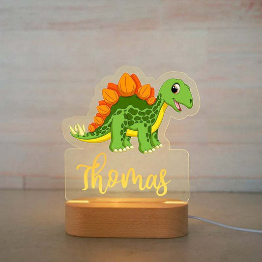 Night Light Creative Children's Names Cartoon Animation Ornaments